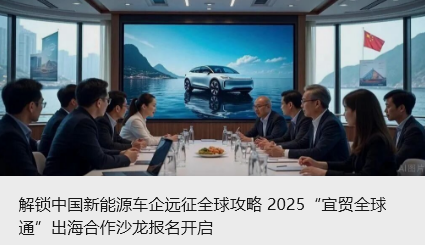 解鎖中國新能源車企遠(yuǎn)征全球攻略 2025&ldquo;宜貿(mào)全球通&rdquo;出海合作沙龍報(bào)名開啟_北京中汽四方會(huì)展有限公司